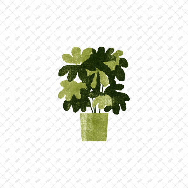 PNG Abstract Naïve Potted Plant Cutouts - Post Digital Architecture — Free and Affordable Resources for Architects