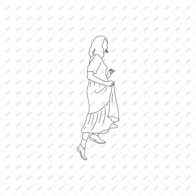 CAD, Vector, PNG Characters Climbing Stairs in Side View - Post Digital Architecture — Free and Affordable Resources for Architects