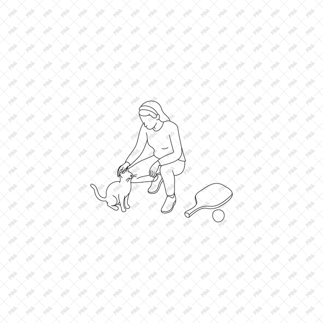 CAD, Vector, PNG Isometric Racket Sports, Tennis Badminton Pickleball - Post Digital Architecture — Free and Affordable Resources for Architects
