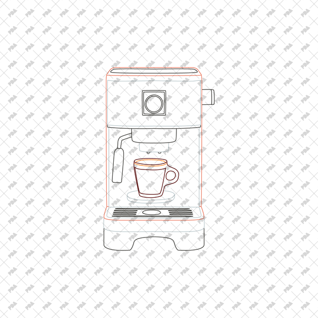 CAD Vector PNG Coffee Gadgets - Post Digital Architecture — Free and Affordable Resources for Architects