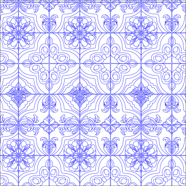 Illustrator Pattern Library - Vector Azulejo Tiles Seamless Textures - Post Digital Architecture — Free and Affordable Resources for Architects