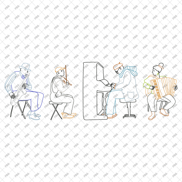 CAD, Vector Hand Drawn Characters Multi-Pack - Post Digital Architecture — Free and Affordable Resources for Architects