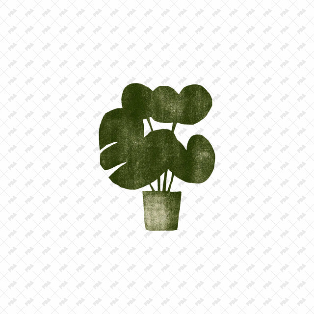 PNG Abstract Naïve Potted Plant Cutouts - Post Digital Architecture — Free and Affordable Resources for Architects