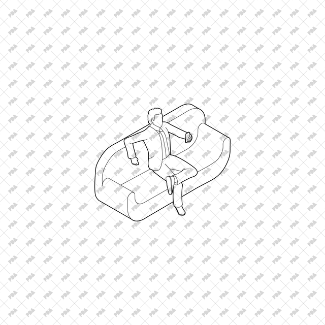 CAD, Vector, PNG Isometric View Nightclub and Party Characters - Post Digital Architecture — Free and Affordable Resources for Architects