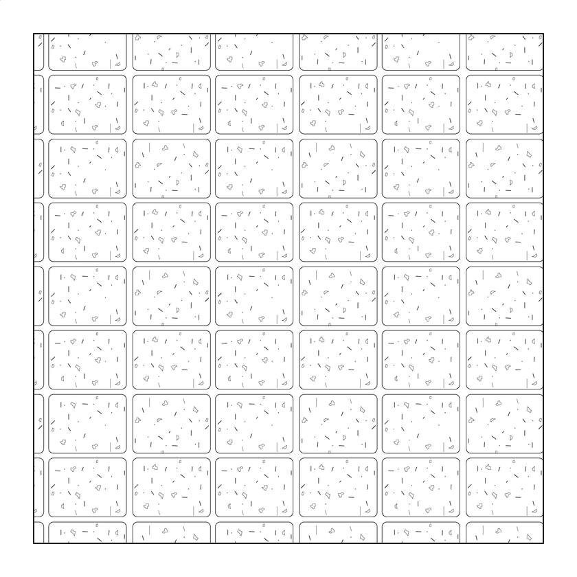 Illustrator Pattern Library - Wall Cross Section Patterns 2