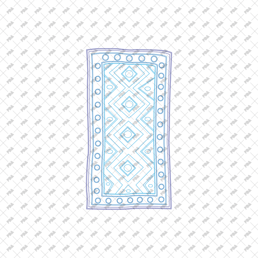 Cad Rug Patterns CAD, Vector, PNG Carpets and Rugs in Color and B/W