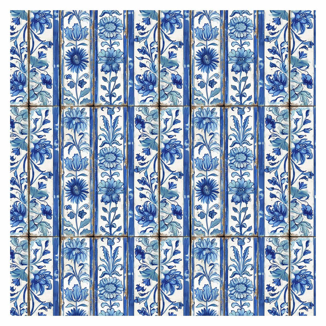 Tile Library Illustrator Pattern Library - Delft Tiles Textures