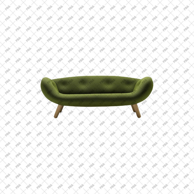 PNG Modern Green Sofas - Post Digital Architecture — Free and Affordable Resources for Architects