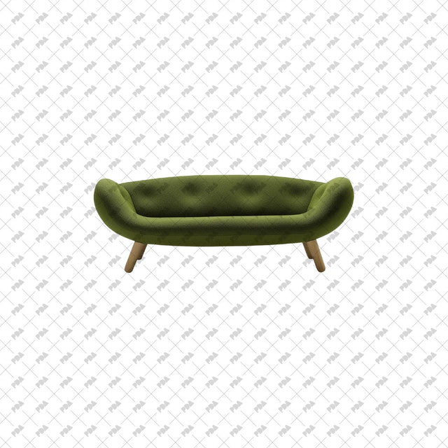 PNG Modern Green Sofas