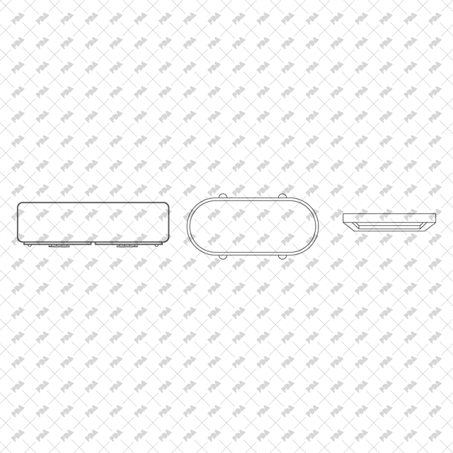 CAD, Vector, PNG Furniture in Top View - Post Digital Architecture — Free and Affordable Resources for Architects