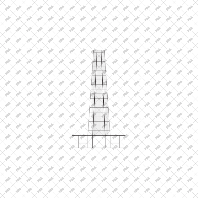 CAD, Vector Skyscrapers Set - Post Digital Architecture — Free and Affordable Resources for Architects