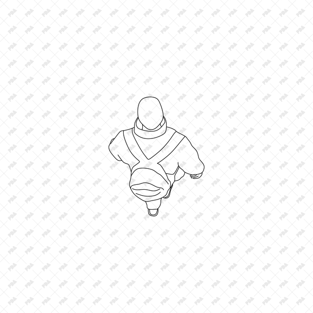 CAD, Vector, PNG Characters Climbing Stairs in Top View - Post Digital Architecture — Free and Affordable Resources for Architects
