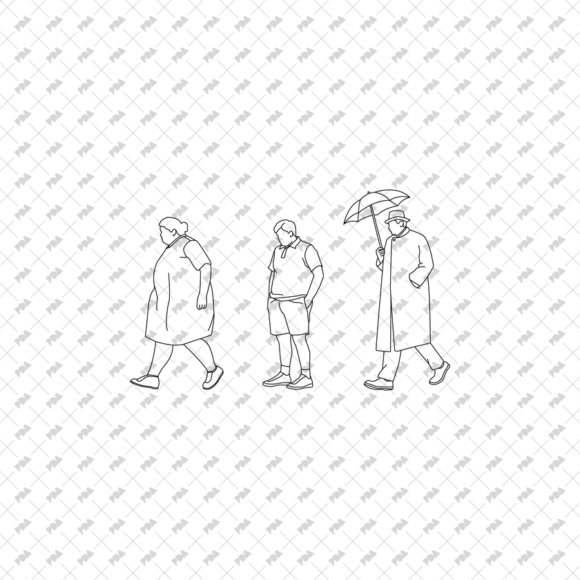 CAD, Vector Hand Drawn Characters Multi-Pack