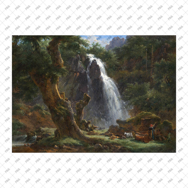 Waterfall Backgrounds Set (High Resolution)