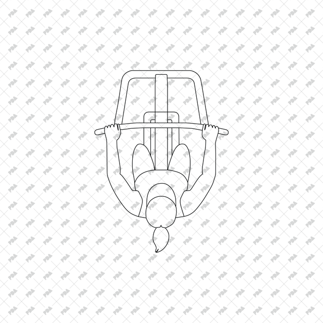 CAD, Vector, PNG Gym Workout Characters in Top View - Post Digital Architecture — Free and Affordable Resources for Architects