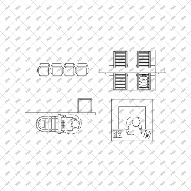 CAD, Vector Airport Design Multi Pack (Top & Side View) - Post Digital Architecture — Free and Affordable Resources for Architects