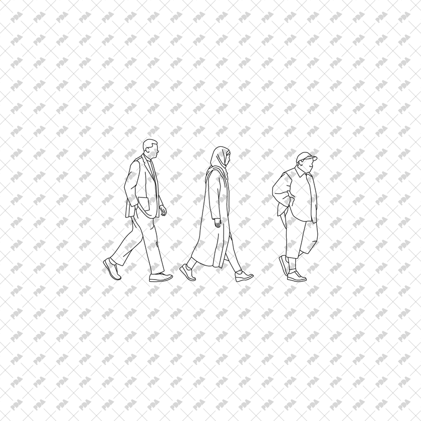 CAD, Vector Hand Drawn Characters Multi-Pack