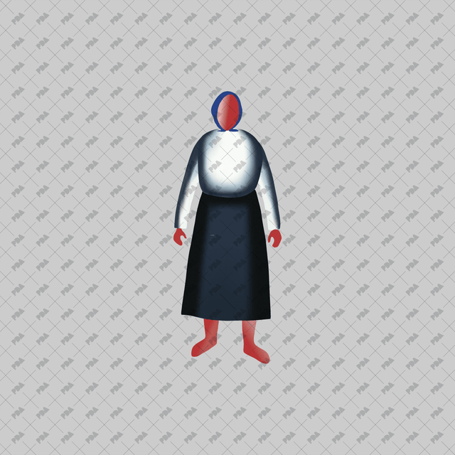 Vector, PNG Characters Inspired by Kazimir Malevich - Post Digital Architecture — Free and Affordable Resources for Architects