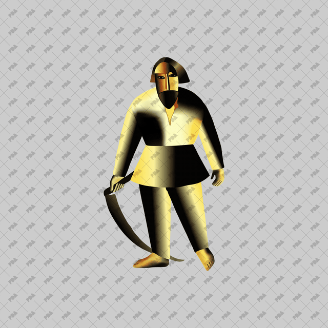 Vector, PNG Characters Inspired by Kazimir Malevich - Post Digital Architecture — Free and Affordable Resources for Architects