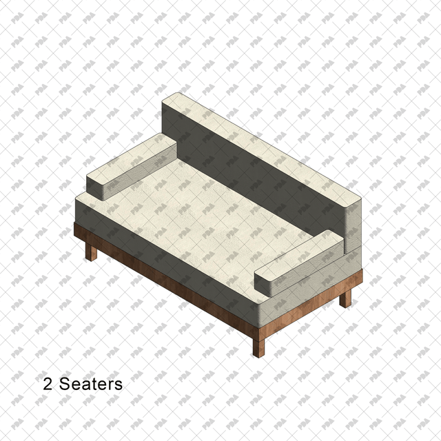 Revit Family - Sofa Beds - Post Digital Architecture — Free and Affordable Resources for Architects