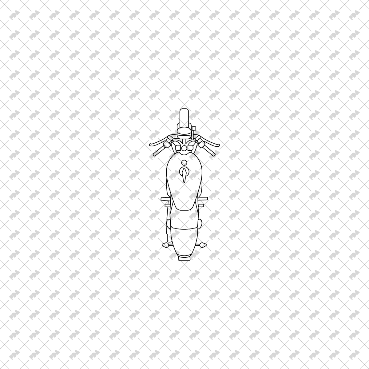 CAD, Vector Vehicles in Top View