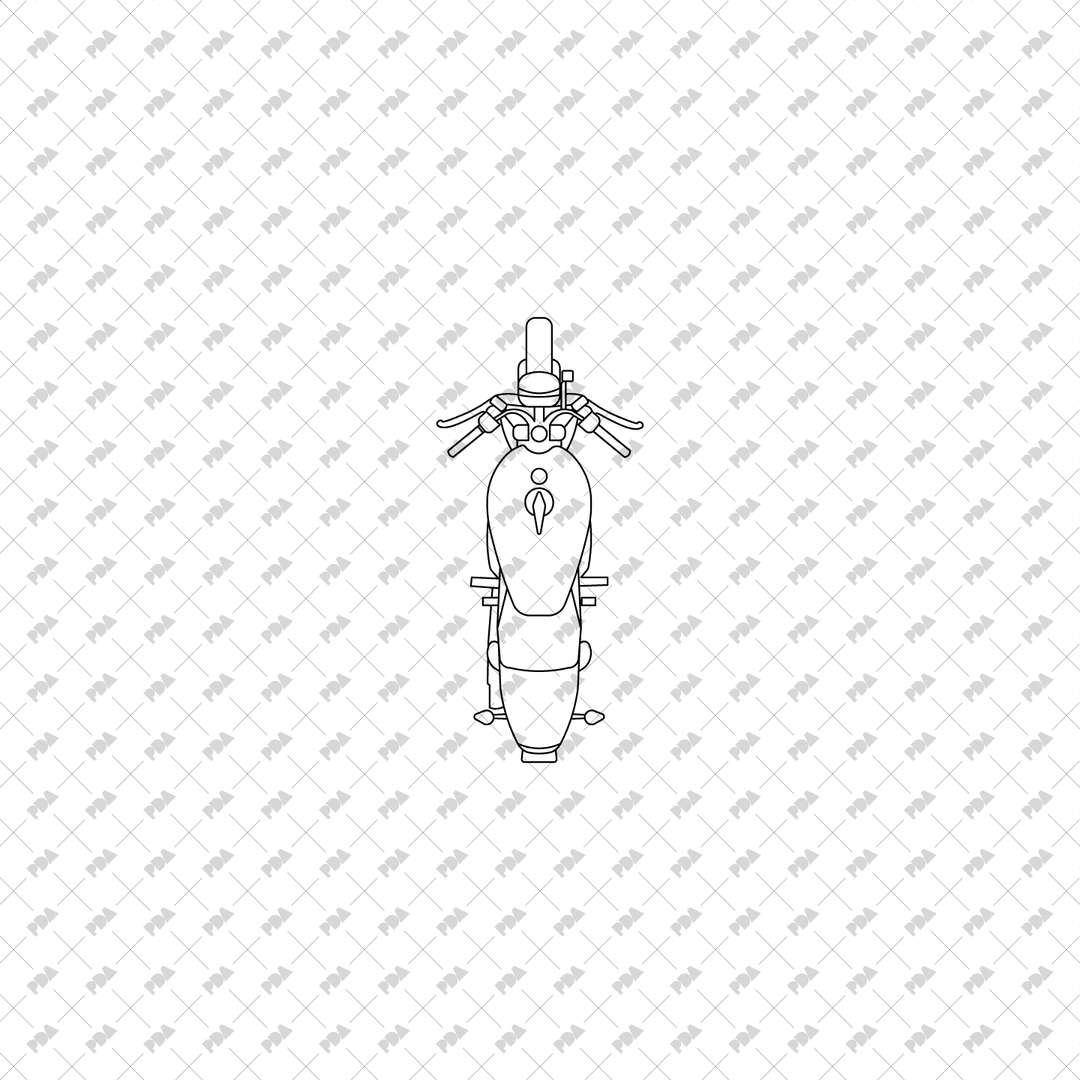 CAD, Vector Vehicles in Top View