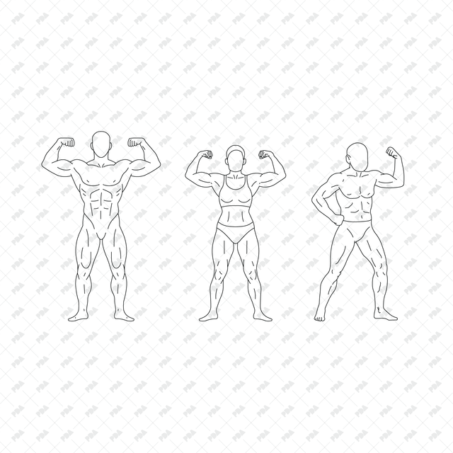 CAD Vector PNG Bodybuilders - Post Digital Architecture — Free and Affordable Resources for Architects