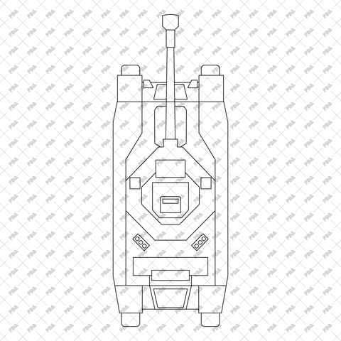 CAD, Vector Vehicles in Top View