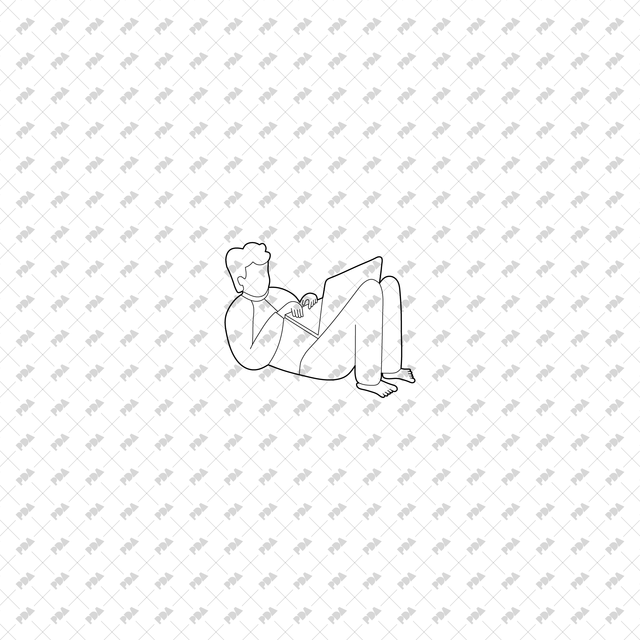 CAD، Vector، PNG، شخصيات متساوية القياس، مريحة، ومتطاولة - Post Digital Architecture — موارد مجانية وبأسعار معقولة للمهندسين المعماريين