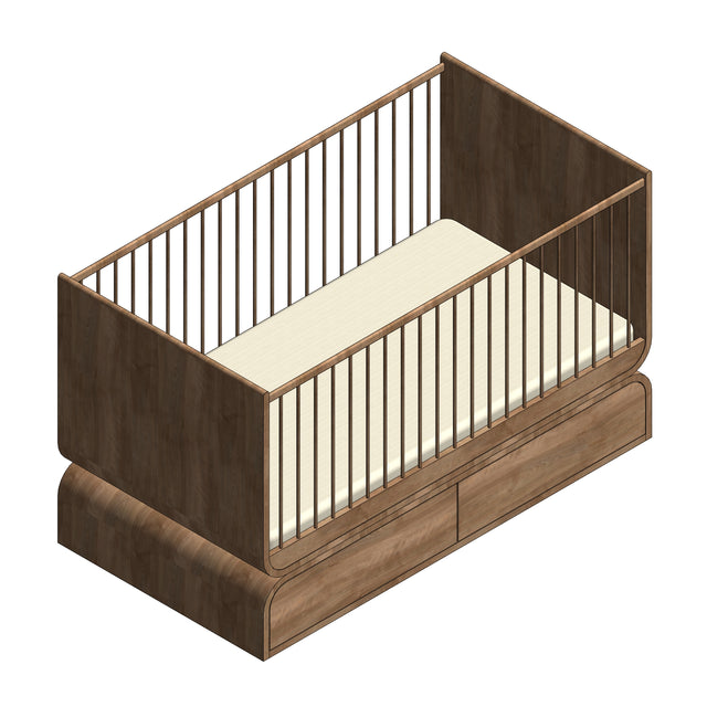 Revit Family - Baby Cribs - Post Digital Architecture — Free and Affordable Resources for Architects