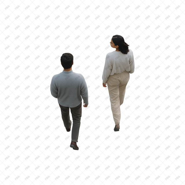 PNG Cutout Street Characters in Top View - Post Digital Architecture — Free and Affordable Resources for Architects