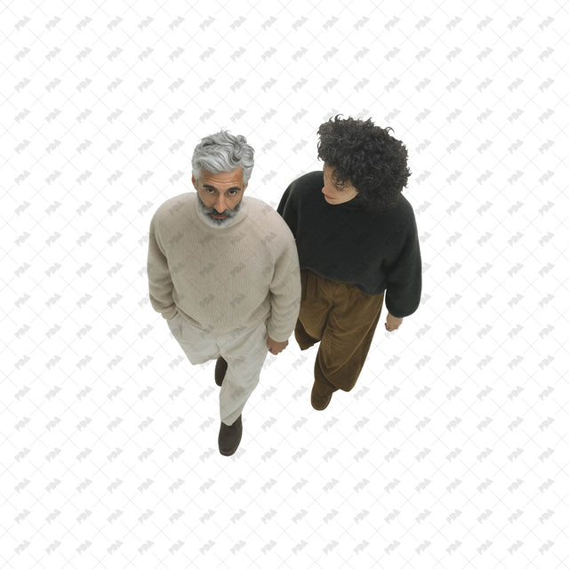 PNG Cutout Street Characters in Top View - Post Digital Architecture — Free and Affordable Resources for Architects