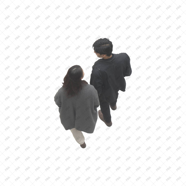 PNG Cutout Street Characters in Top View - Post Digital Architecture — Free and Affordable Resources for Architects