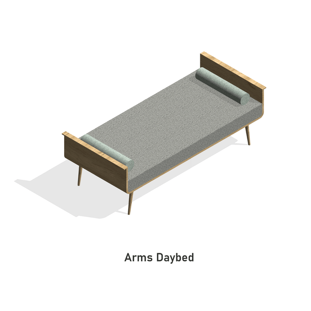 Revit Family - Daybeds - Post Digital Architecture — Free and Affordable Resources for Architects