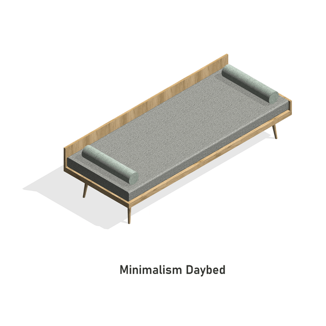 Revit Family - Daybeds - Post Digital Architecture — Free and Affordable Resources for Architects