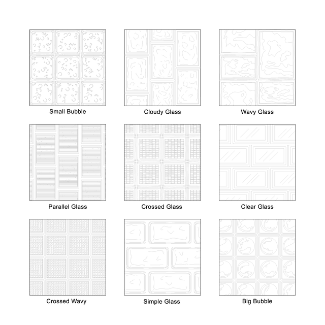 مكتبة أنماط Illustrator - أنماط الطوب الزجاجي - Post Digital Architecture — موارد مجانية وبأسعار معقولة للمهندسين المعماريين