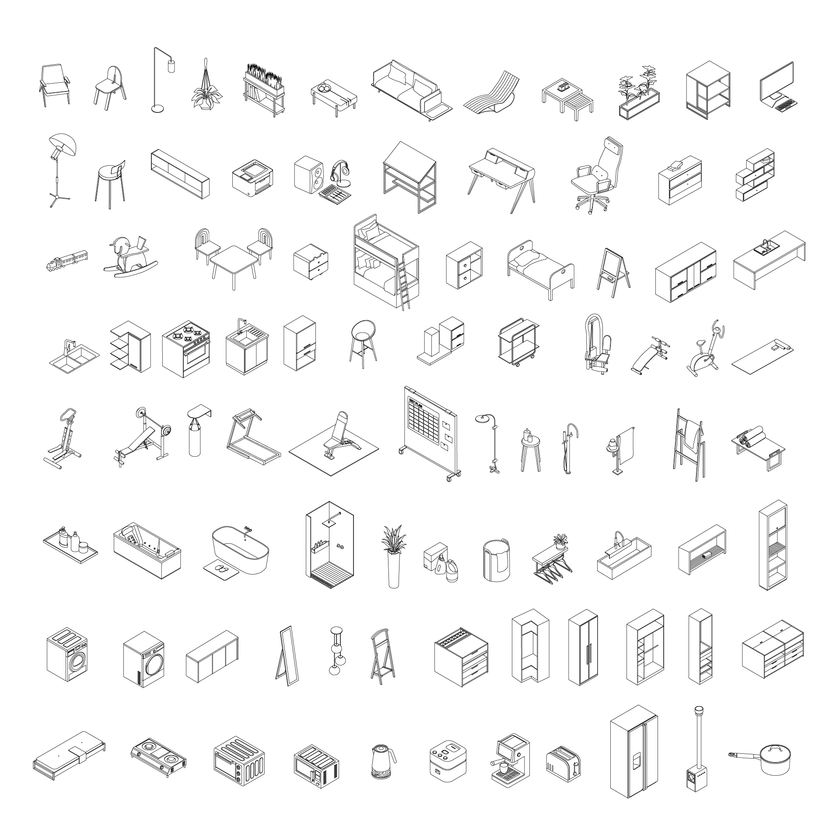 CAD Isometric Sets | Free & Affordable Blocks