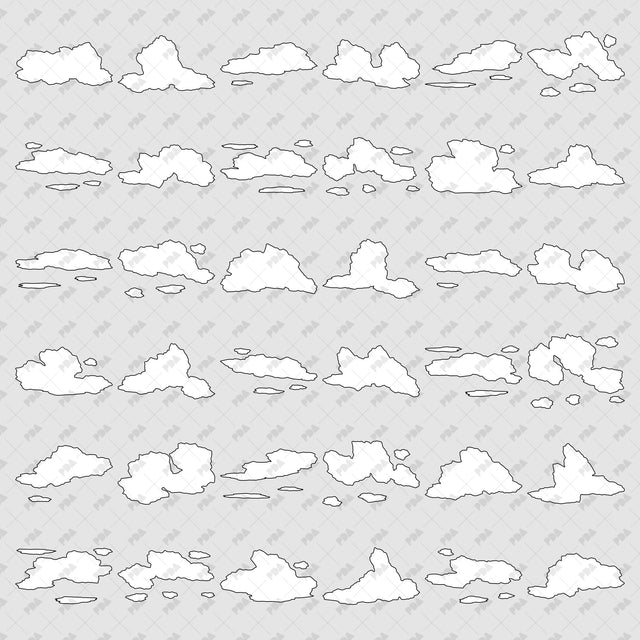 CAD, Vector & PNG Architectural Clouds - Post Digital Architecture — Free and Affordable Resources for Architects