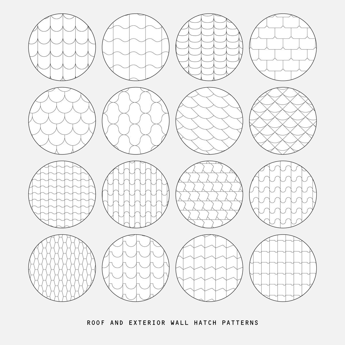 Pattern Path Posts 165+ Vector Architectural Patterns for Adobe Illustrator
