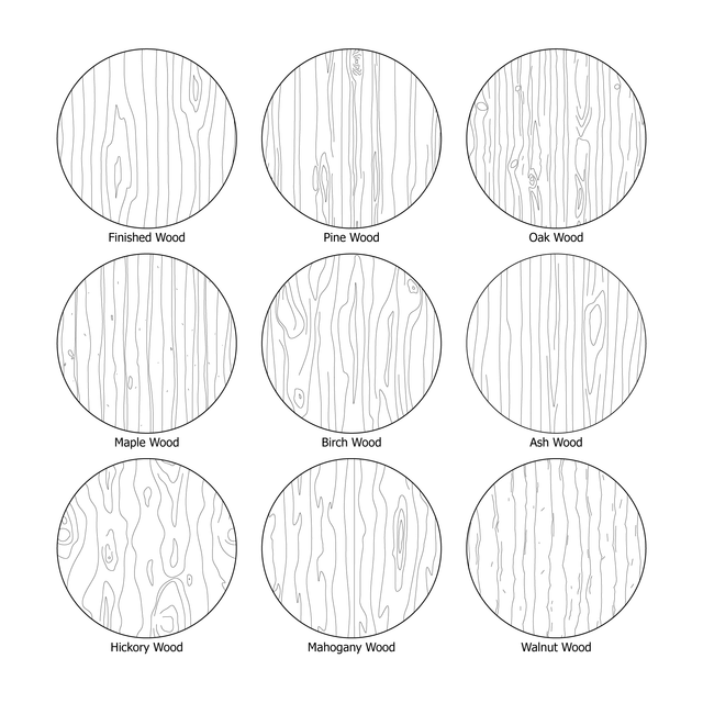 Illustrator Pattern Library - Wooden Patterns - Post Digital Architecture — Free and Affordable Resources for Architects