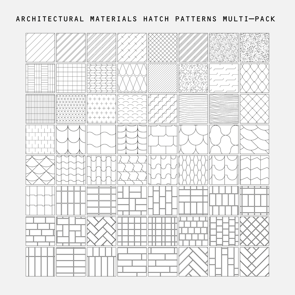 Illustrator Pattern Library Multi-Pack (66 Patterns)