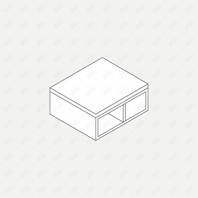 CAD, Vector Isometric Bathroom Furniture and Accessories Set