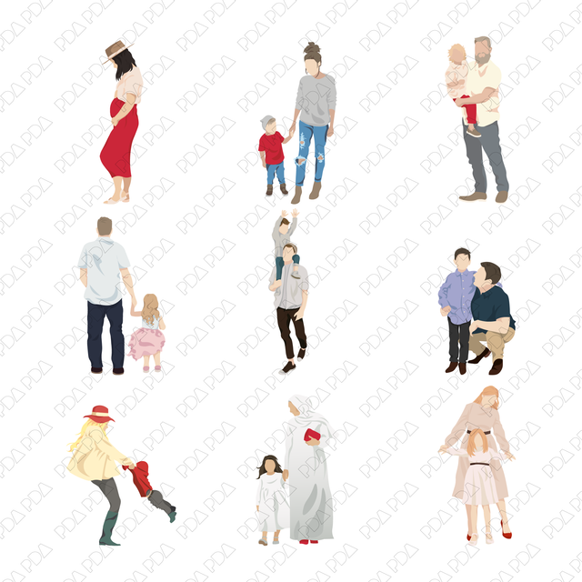 Vector Characters Multi-Pack (115 Characters, Figures)