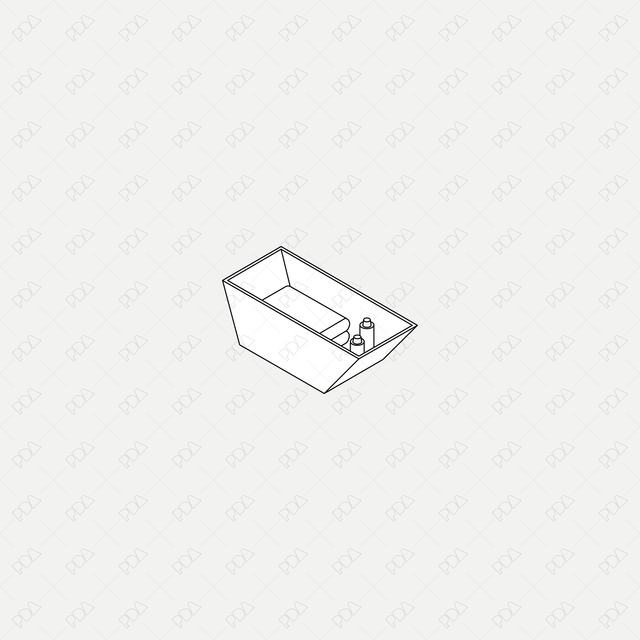 CAD, Vector Isometric Bathroom Furniture and Accessories Set - Post Digital Architecture — Free and Affordable Resources for Architects