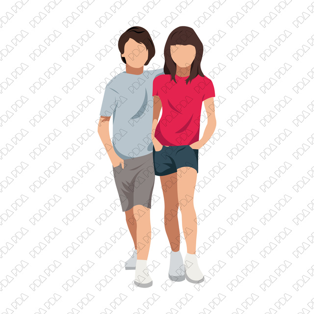 Vector Kids and Teenagers Set (25 Figures) - Post Digital Architecture — Free and Affordable Resources for Architects