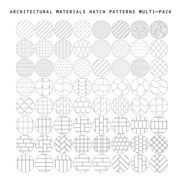 66 Illustrator-Muster, Multipack