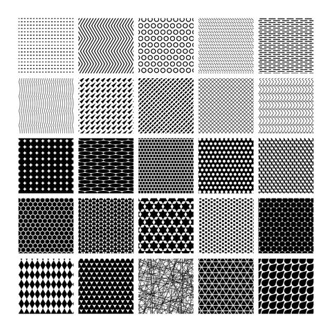 Illustrator Pattern Library - Dense, Dark Patterns Multi-Pack | Post ...