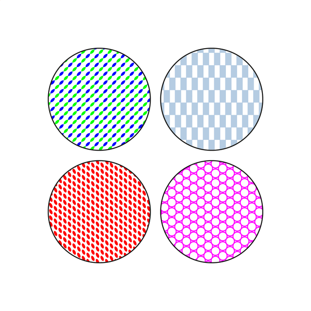 Illustrator Pattern Library - Color Patterns