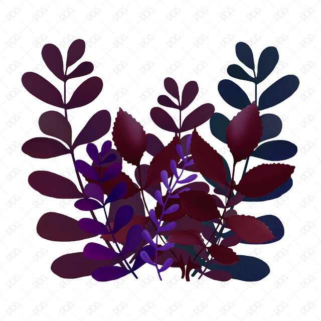 Free Hand Drawn Plants Inspired by Henri Rousseau - Post Digital Architecture — Free and Affordable Resources for Architects