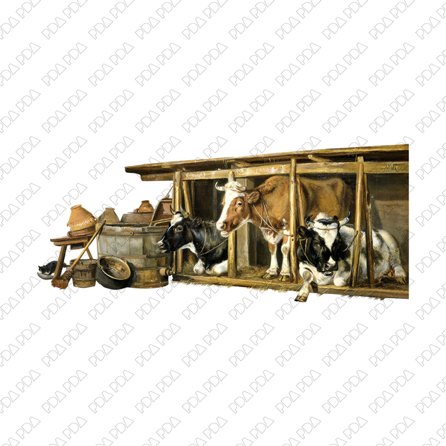 Artcutout Scenes - Animals and Farm: Rider on a Horse (PNG)